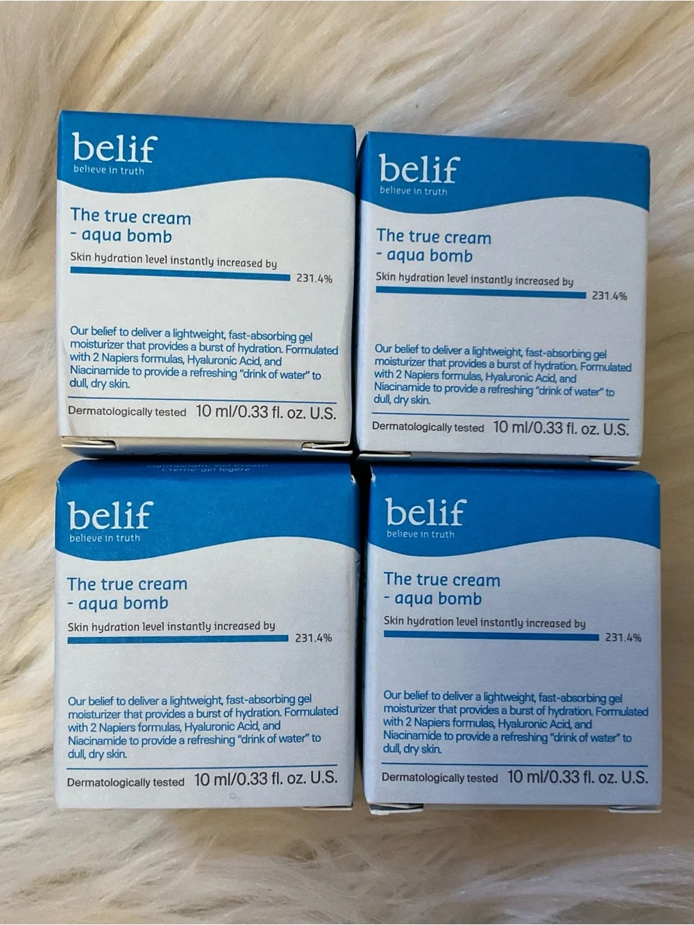 Belif The True Cream - New x4 Travel Size
